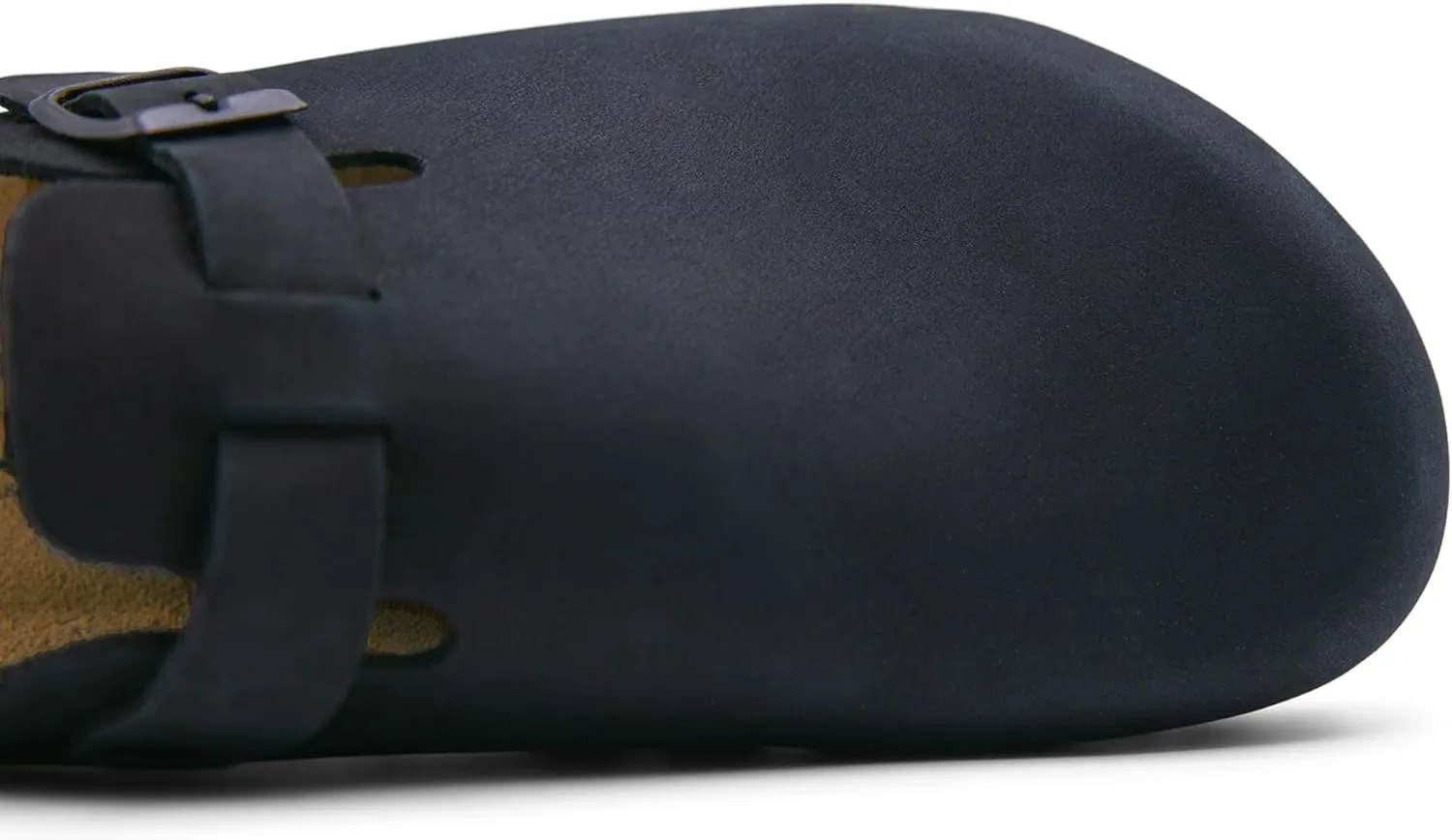 Sandgrens Handmade Unisex Cork Mules | European Top Grain Leather Sandals with Soft Suede Cushioned Footbed and EVA Rubber Sole | Toledo