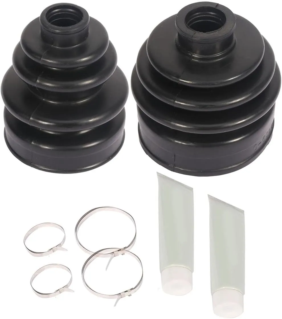 SCITOO CV Axle Boot Kit ATV fits for 2000-2005 for Honda Rancher 350 Pair Outer Inner