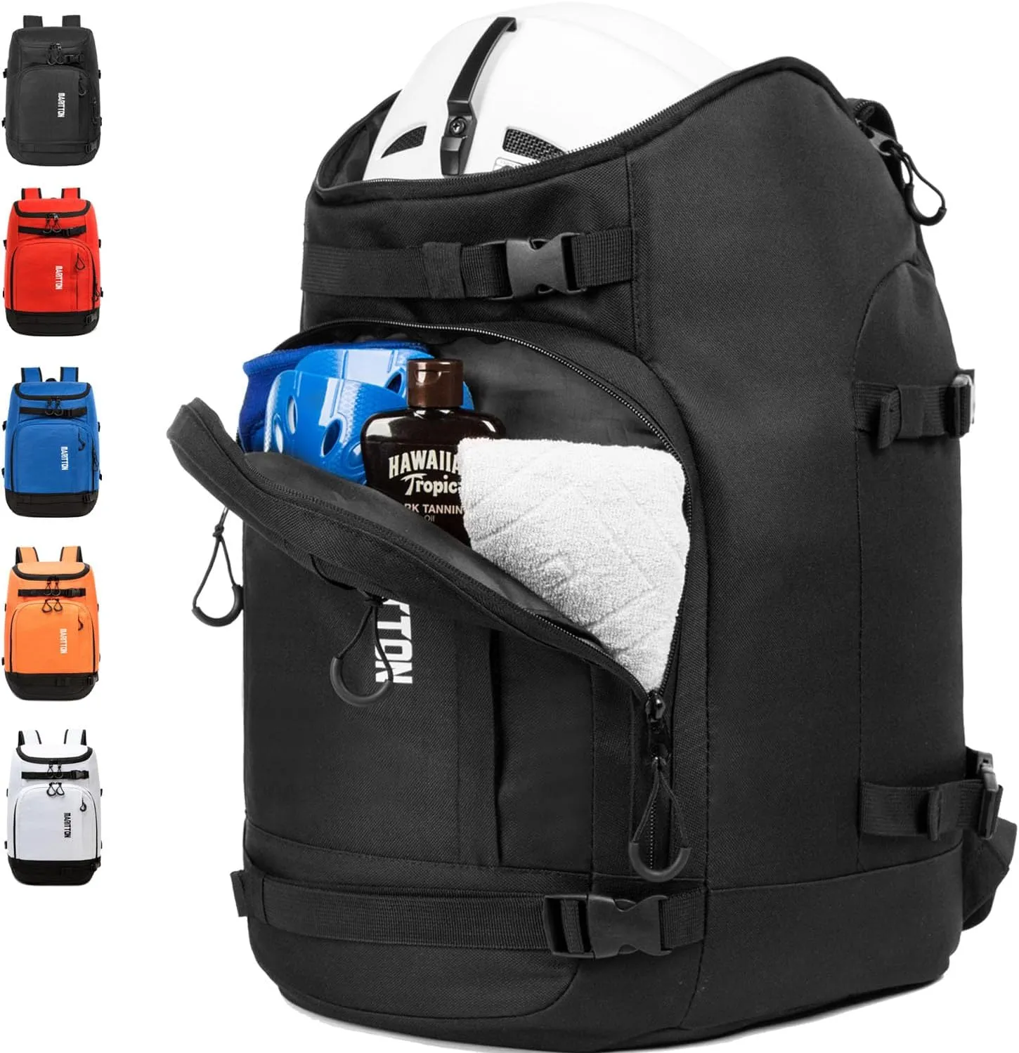 Ski Boot Bag - Boot Travel Backpack for Snowboard & Ski Boots, Helmet, Goggles, Gloves, Accessories