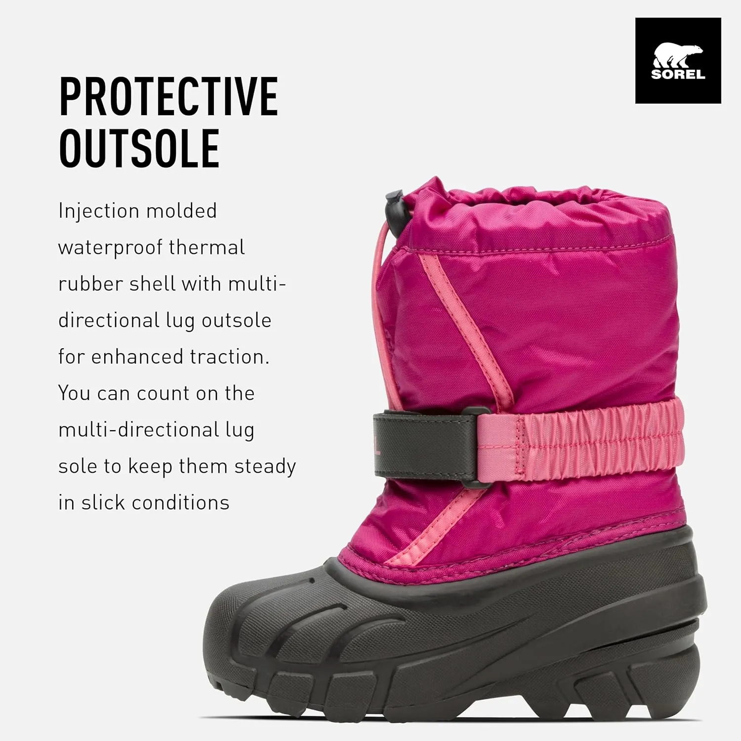 SOREL - Youth Flurry Winter Snow Boots for Kids