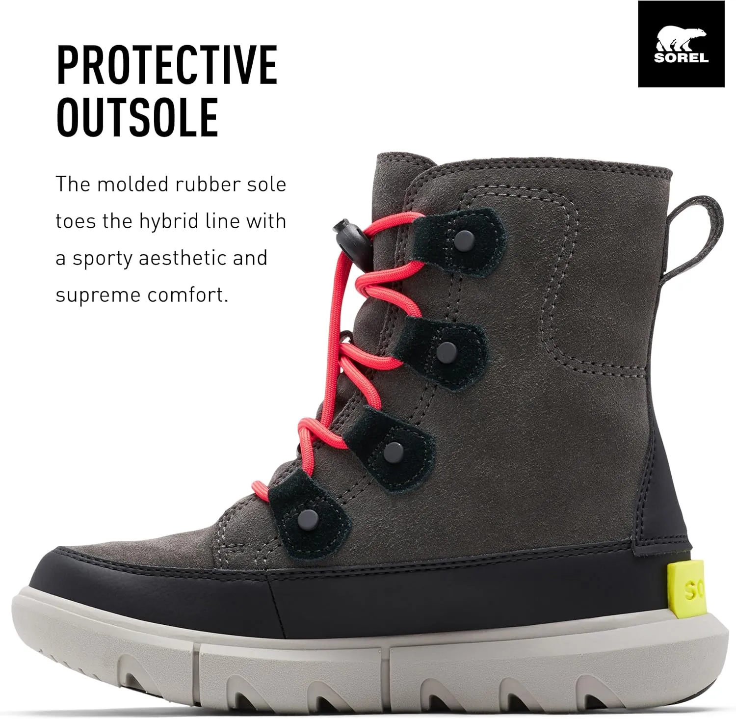 Sorel Youth Unisex Little Children's Explorer Lace Waterproof Boots