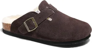 Suede Clogs For Women,Womens Clogs&Mules Indoor Outdoor Fuzzy House Slipers With Arch Support