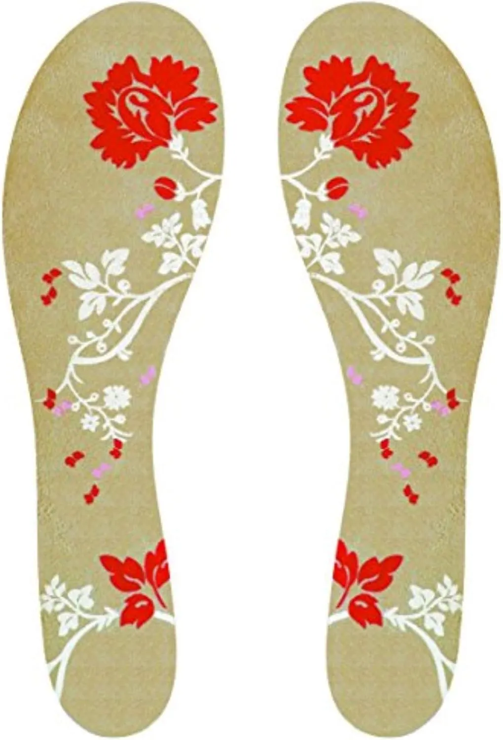Summer Soles Softness of Suede Stay-Dry Women's Full Length Insoles - Microfiber Suede Absorbs Sweat to Keep Feet Fresh - Adhesive Shoe Liners