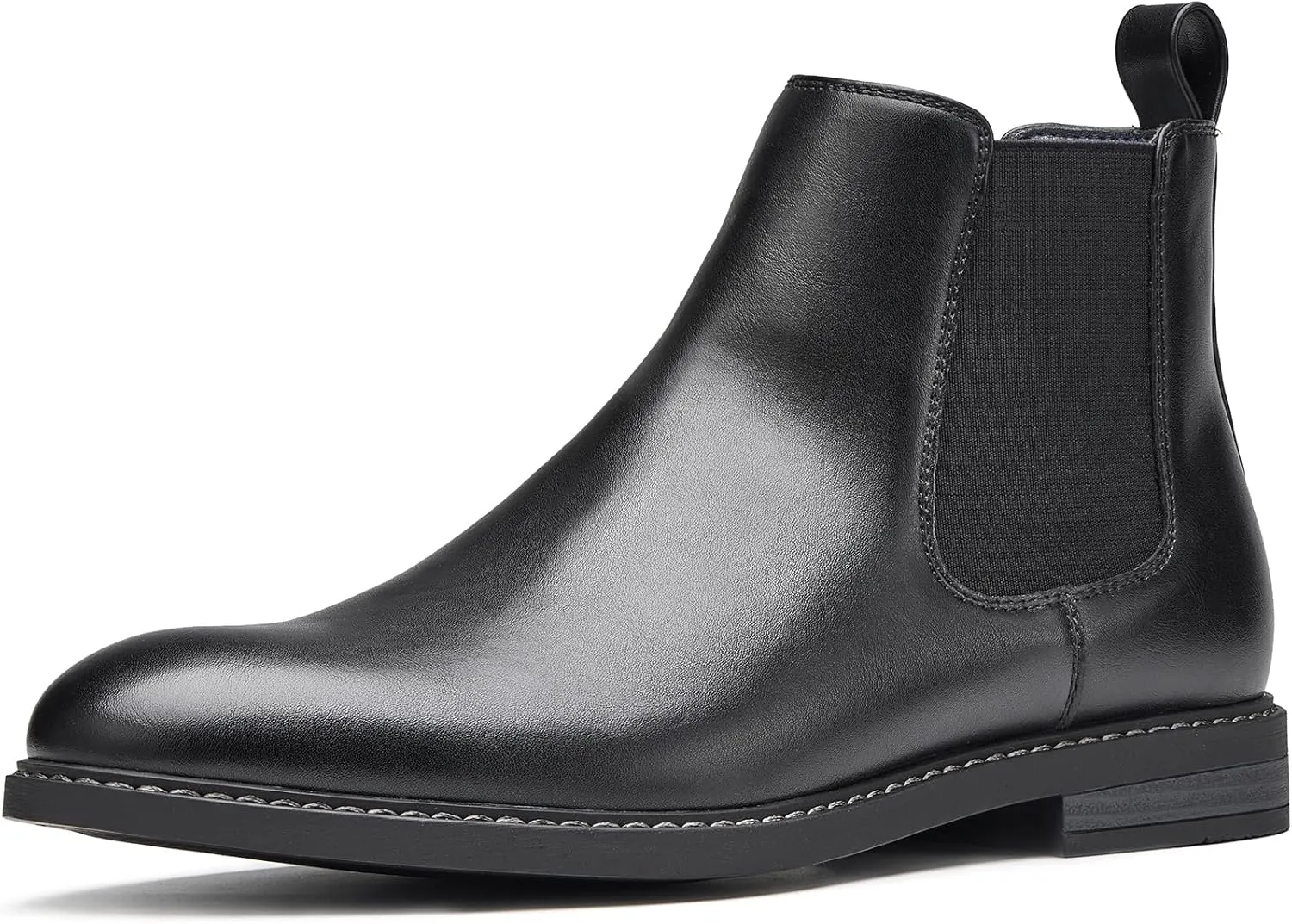 Temeshu Men's Chelsea Boots Casual Dress Boots Ankle Slip On Boots for Men MS25