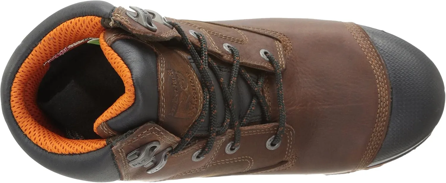 Timberland PRO mens Boondock 6 Inch Composite Safety Toe Insulated Waterproof Industrial Work Boot