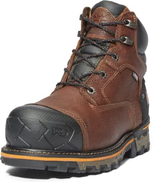 Timberland PRO mens Boondock 6 Inch Composite Safety Toe Insulated Waterproof Industrial Work Boot