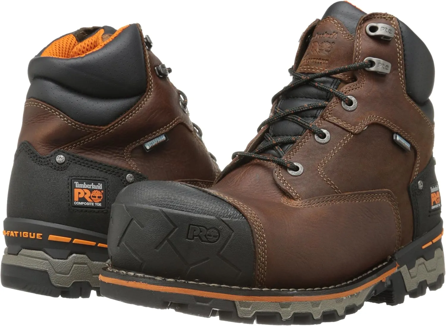 Timberland PRO mens Boondock 6 Inch Composite Safety Toe Insulated Waterproof Industrial Work Boot