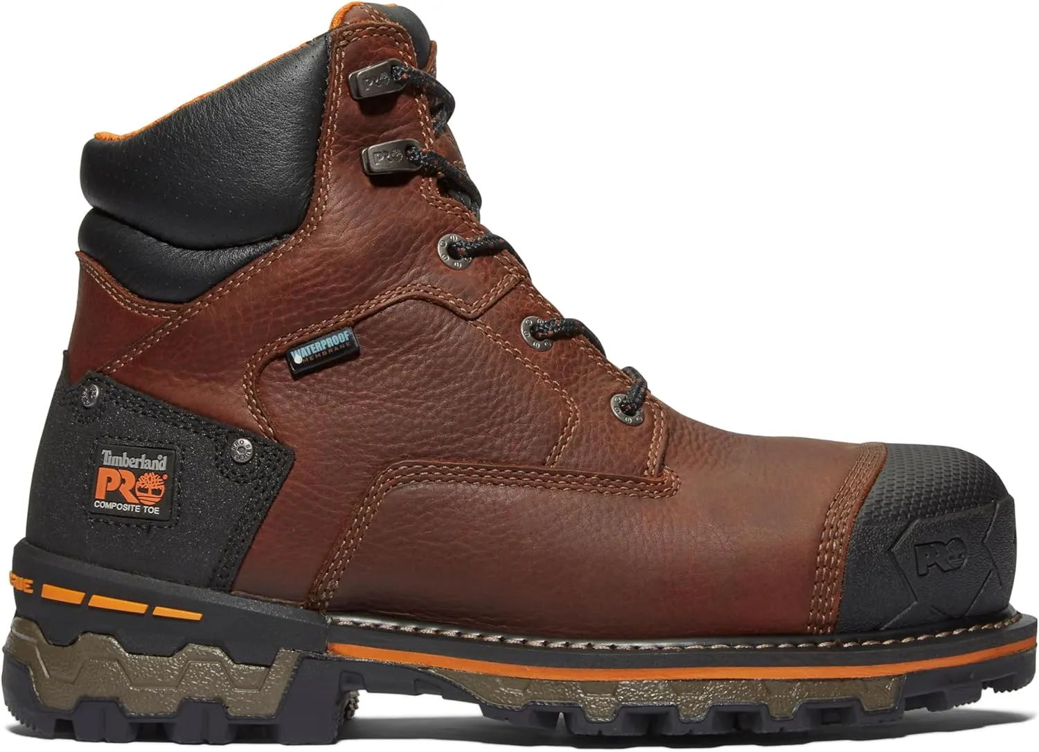 Timberland PRO mens Boondock 6 Inch Composite Safety Toe Insulated Waterproof Industrial Work Boot