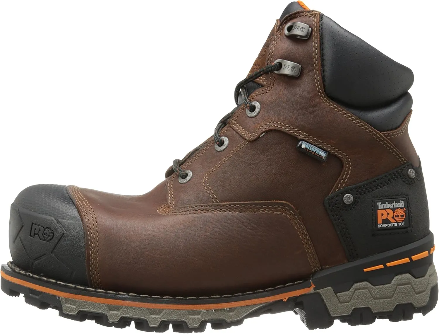 Timberland PRO mens Boondock 6 Inch Composite Safety Toe Insulated Waterproof Industrial Work Boot