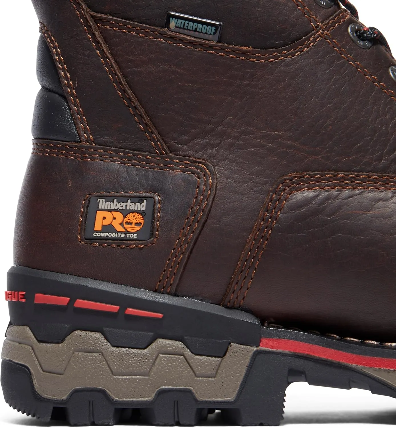 Timberland PRO Men's Boondock 8 Inch Composite Safety Toe Insulated Waterproof Industrial Work Boot