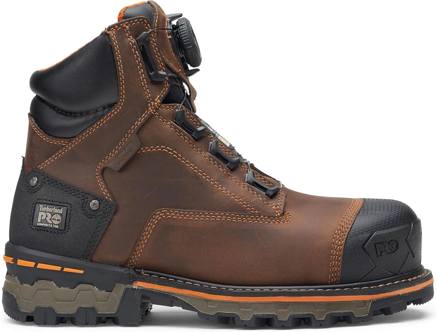Timberland PRO Men's, Boondock BOA 6-Inch Composite Toe Waterproof Work Boot