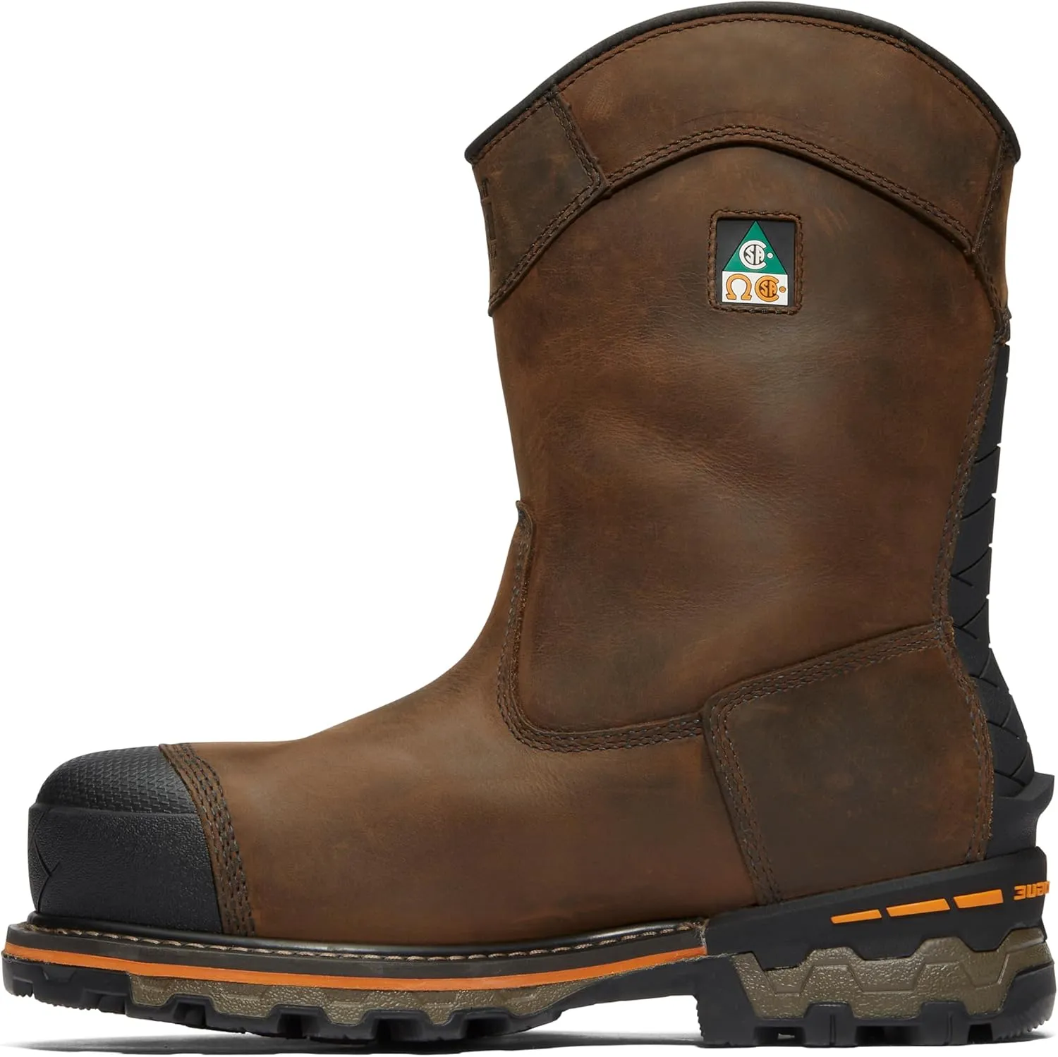 Timberland PRO Men's Boondock Pull-on Composite Safety Toe Puncture Resistant Insulated Waterproof Industrial Work Boot