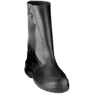 TINGLEY womens 10-inch Overshoe With Button Mid Calf Boot, Black, 3X-Large