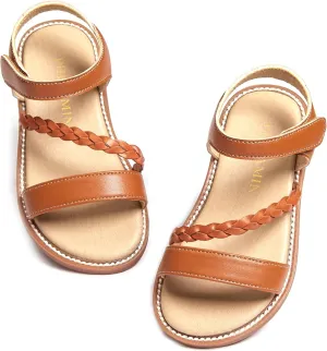 Toddler Flower Girl Sandals - Girl Summer Dress Shoes Toddler Little Kid Wedding Party