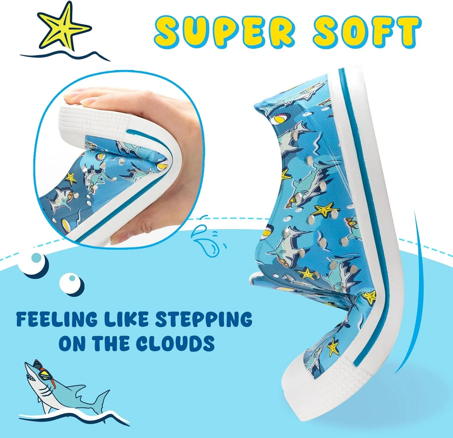 Toddler Sandals for Boys Girls Kids Summer Quick Dry Sneakers Pool Beach Swim Water Shoes for Children