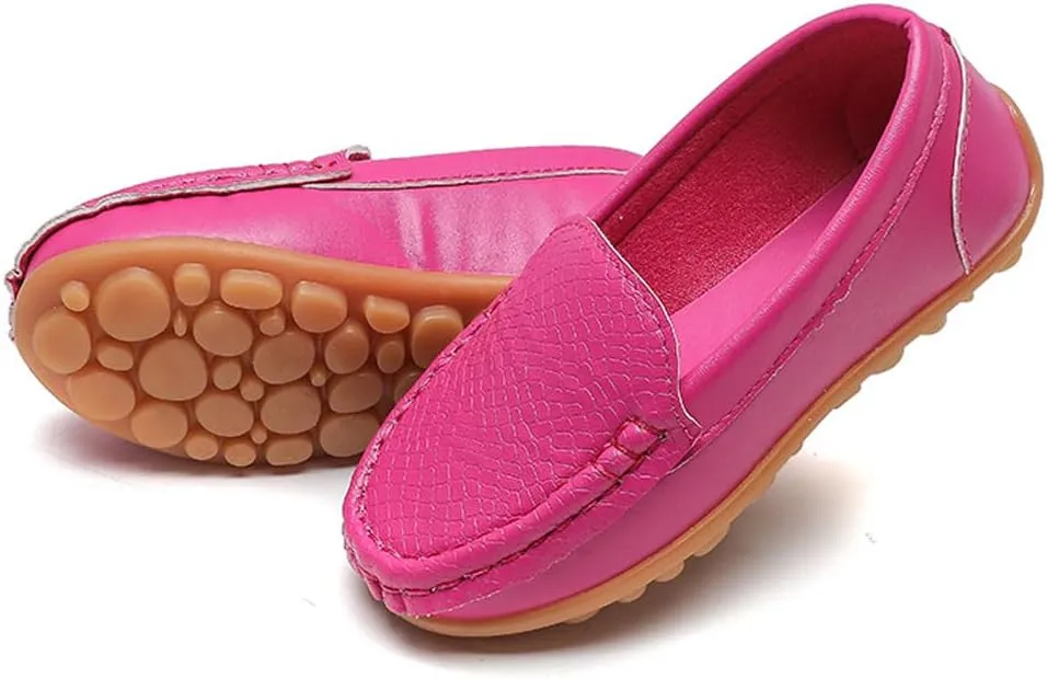 Toddler Slip-on Shoes Boys Loafers Candy Colors Girls Moccasins