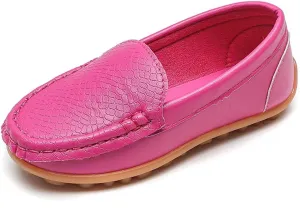 Toddler Slip-on Shoes Boys Loafers Candy Colors Girls Moccasins