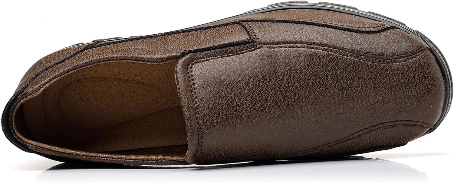 Trsorini Mens Casual Shoes Loafers Slip on Dress Business Office Premier Walking Lightweight Shoes Male