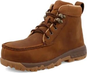 Twisted X Work Boots for Women, Alloy Safety Steel Toe Shoes for Women with EVA Midsole, CellStretch Technology, Slip-Resistant Women's Work Shoe
