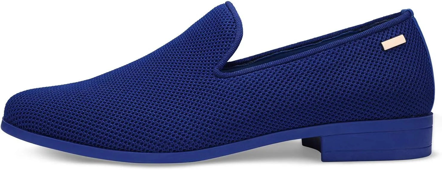 UUBARIS Mens Dress Loafers Tuxedo Suit Slip on Shoes