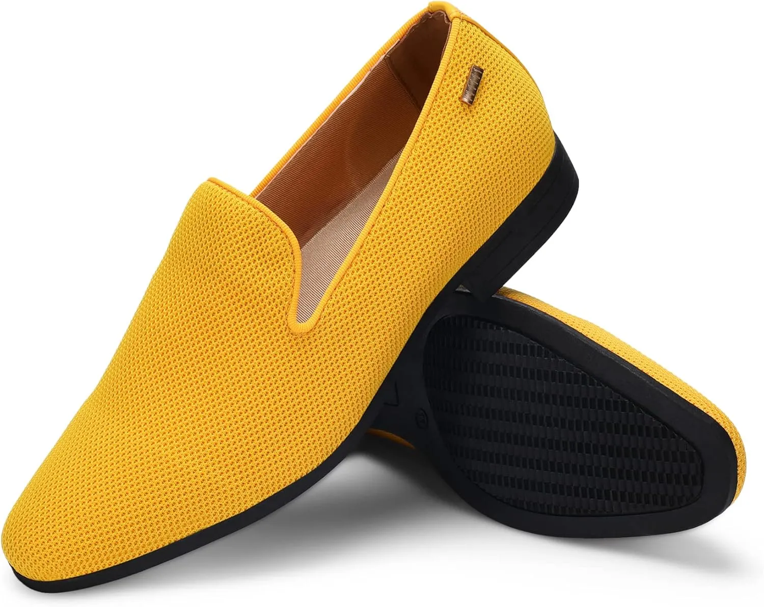 UUBARIS Mens Dress Loafers Tuxedo Suit Slip on Shoes