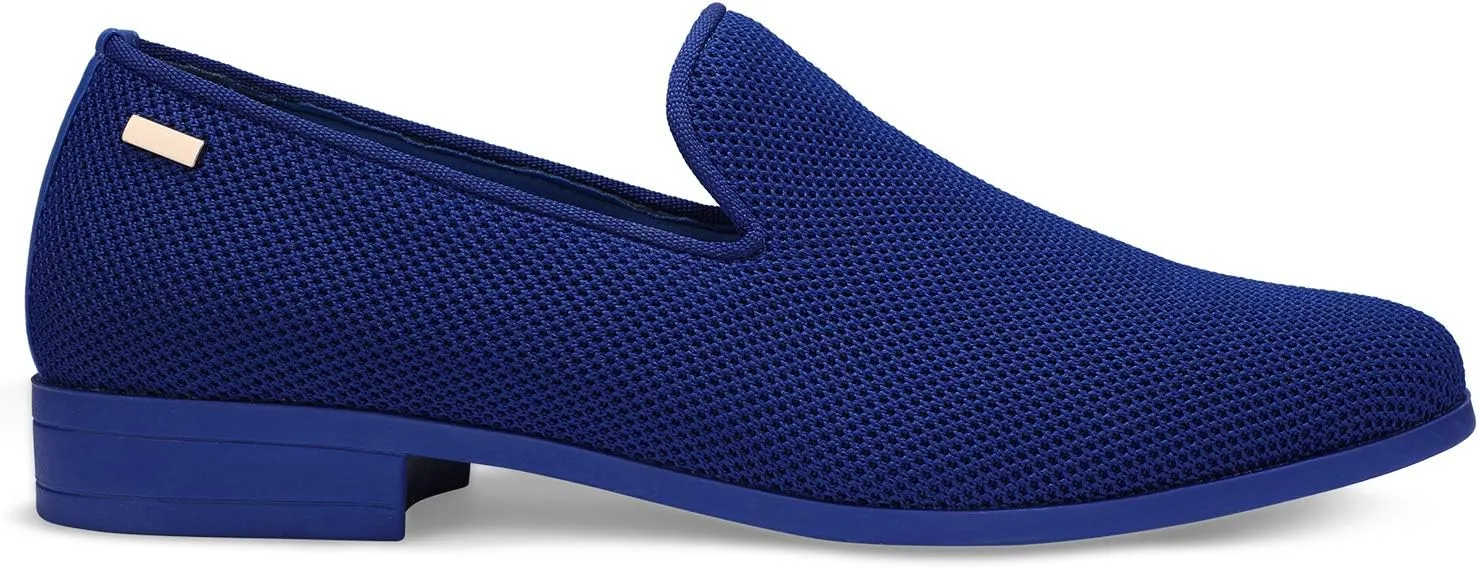 UUBARIS Mens Dress Loafers Tuxedo Suit Slip on Shoes