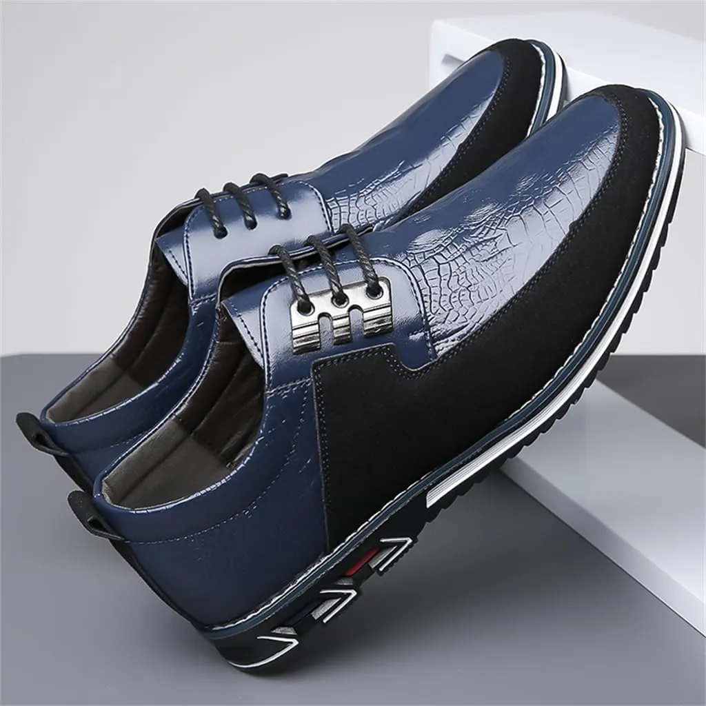 Veslexth Men's Loafer Dress Shoes Fashion Casual Lace-Up Walking Sneakers Comfortable Business Work Sport Shoes