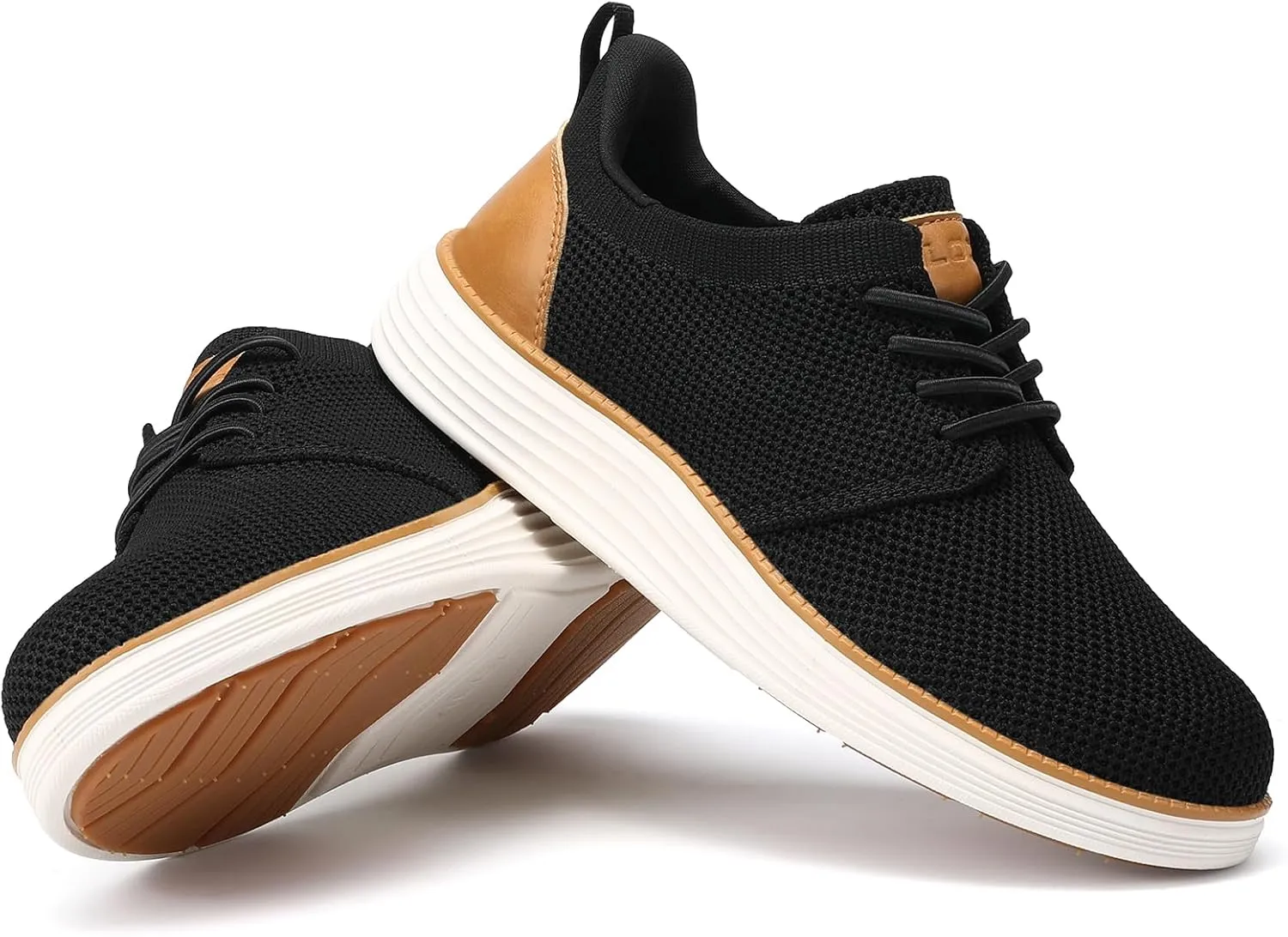 VILOCY Boy's Slip On Casual Dress Sneaker Hands Free Fashion Shoes Comfortable Oxfords Mesh Tennis Breathable School Uniform Formal Church Shoes(Little Kid/Big Kid)