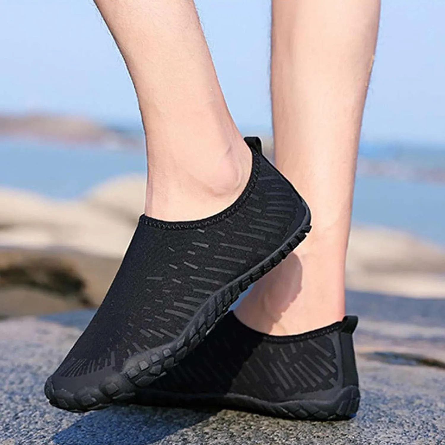 Water Shoes Mens Womens Barefoot Quick Dry Aqua Socks Non Slip Swim Surf Beach Yoga Camping River Pool Sport Shoes Spring Shoe for Women 2025