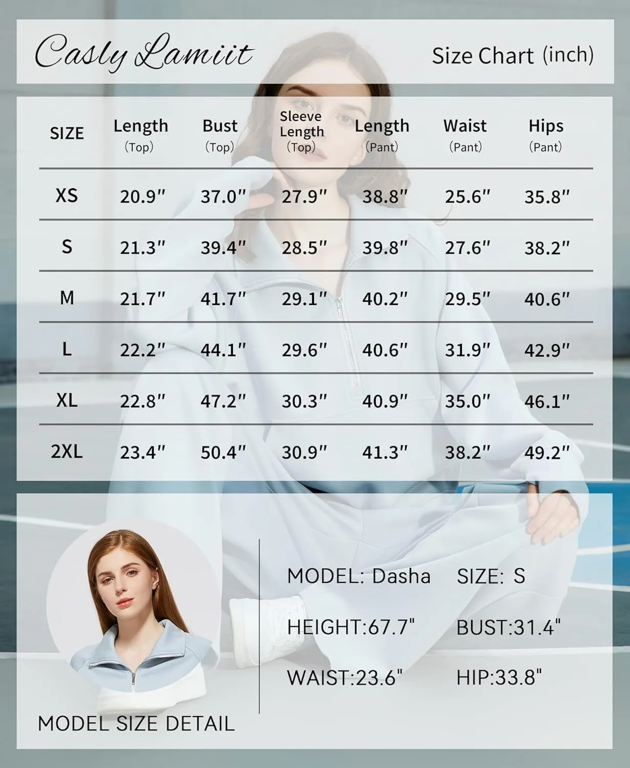 Women's 2 Piece Outfits Lounge Set 2025 Oversized Half Zip Sweatshirt Wide Leg Sweatpant Set Sweatsuit Tracksuit