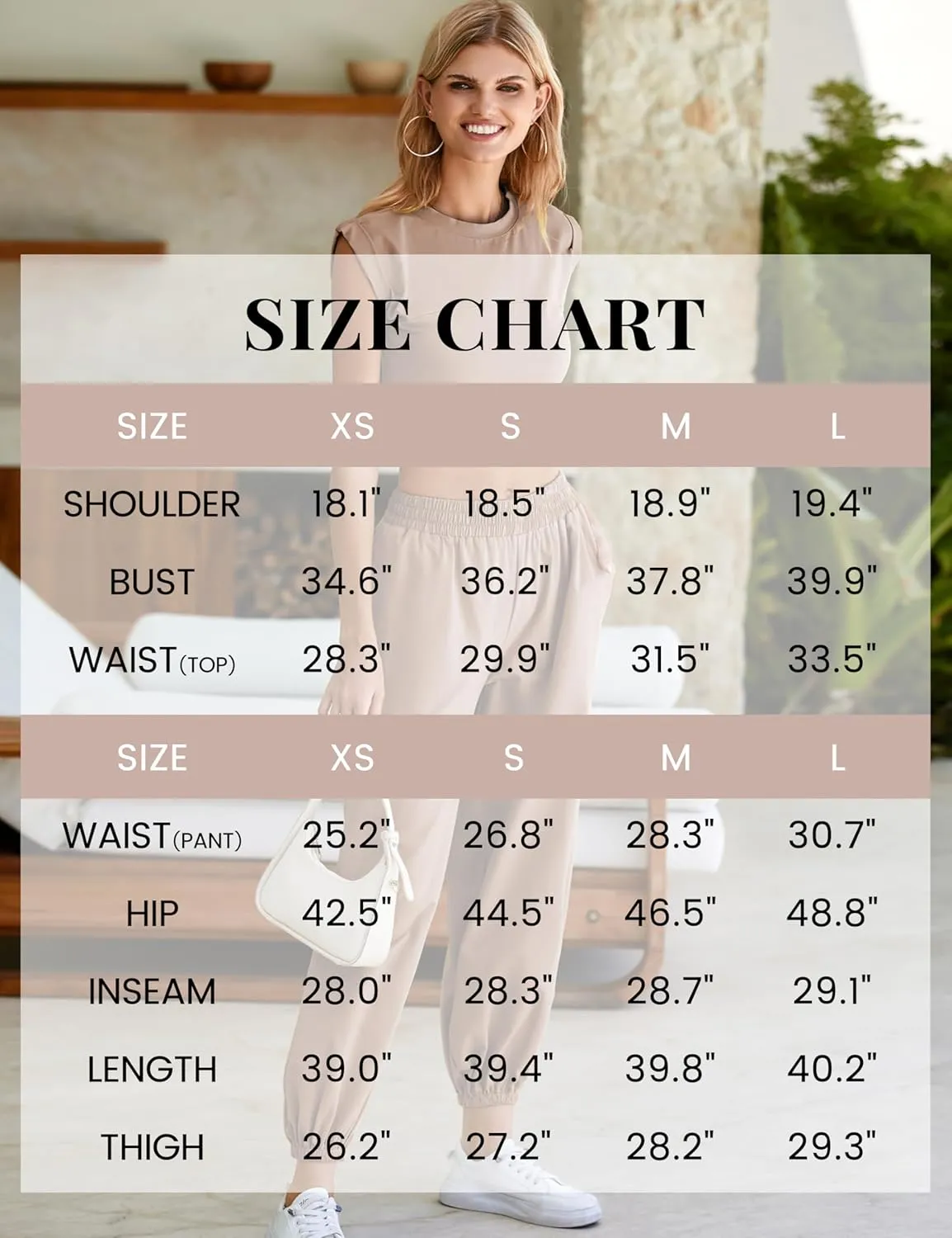Womens 2 Piece Sweatsuits Sets Casual Workout Cropped Tee Top High Rise Sweatpants Athletic Tracksuits