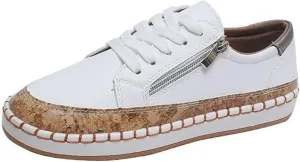 Women's Canvas Sneakers Classic Round Toe Low Cut Lace-Up Casual Shoes Fashion Comfortable Lightweight Floral Print Walking Flats