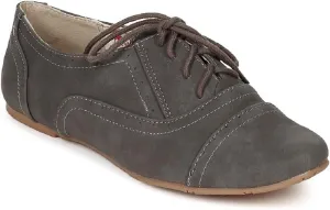 Women's Classic Oxford Lace up Flats Sneaker Casual Comfort Dress Formal Shoes Loafers Slippers CAM03
