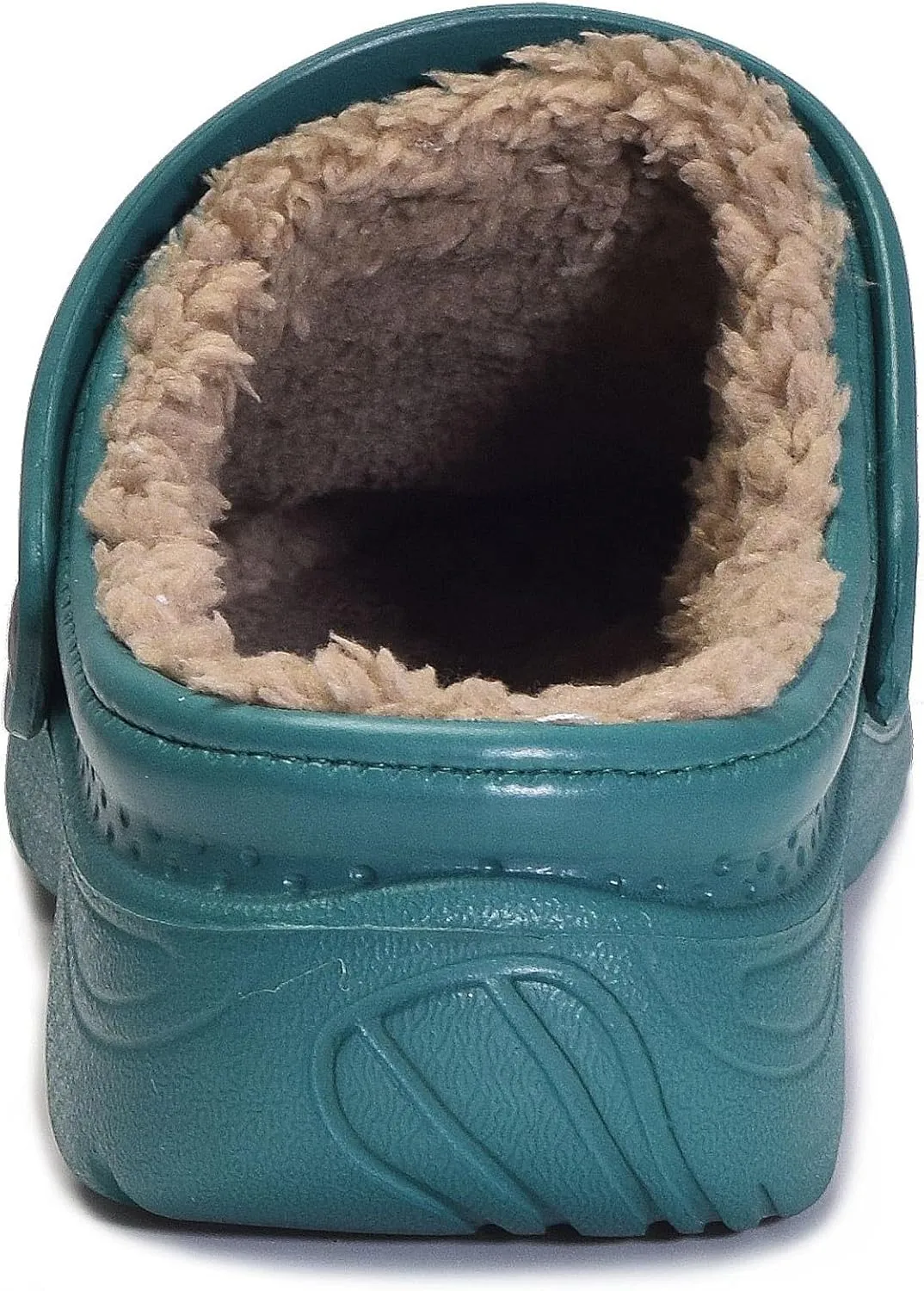 Womens Mens Fur Lined Clogs Waterproof Garden Shoes Winter Warm House Slippers Indoor Outdoor Mules