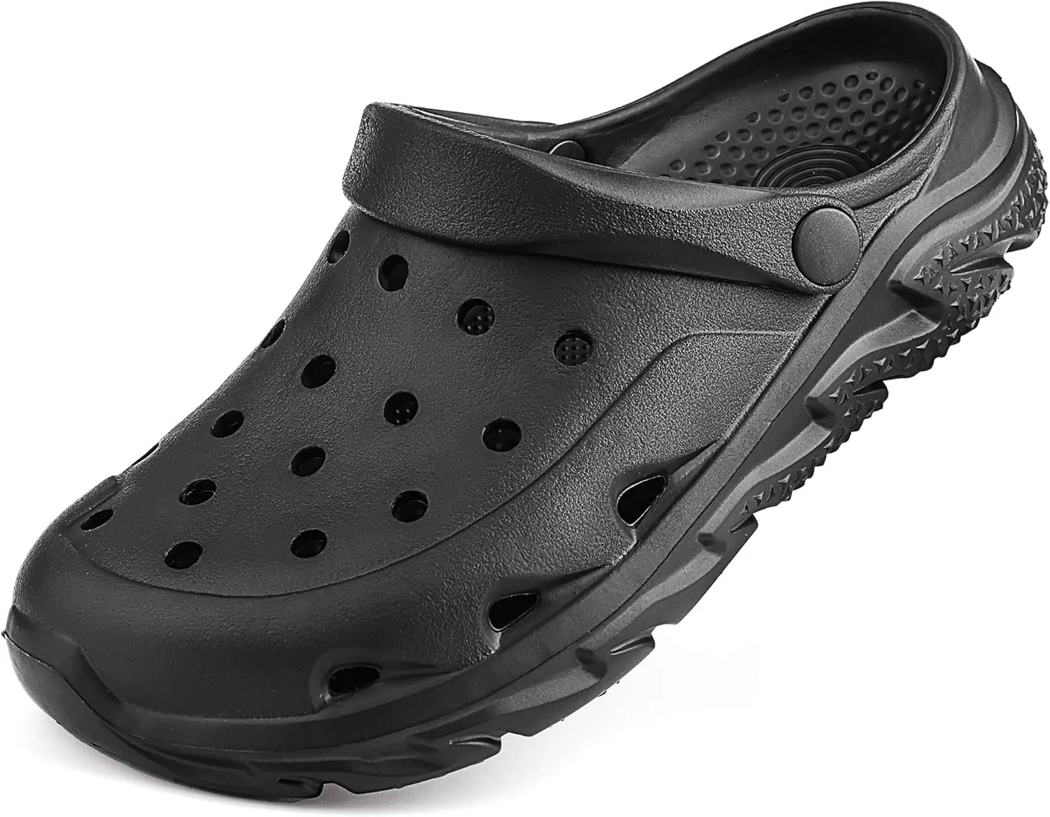 Womens Mens Garden Clogs Shoes丨Unisex Comfort Slip-on Shower Slide Sandals丨Summer Outdoor Beach Pool Slippers丨Arch Support丨Quick-Dry Water Shoes