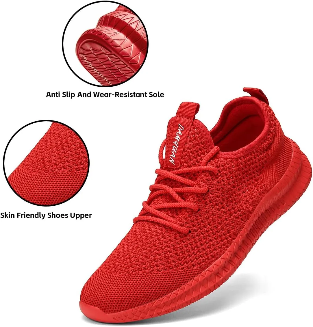 Womens Running Walking Shoes Tennis Slip On Fashion Sneakers Women Sport Workout Gym Shoes Womens Athletic Hiking Nurse Non Slip Lightweight Breathable Shoes