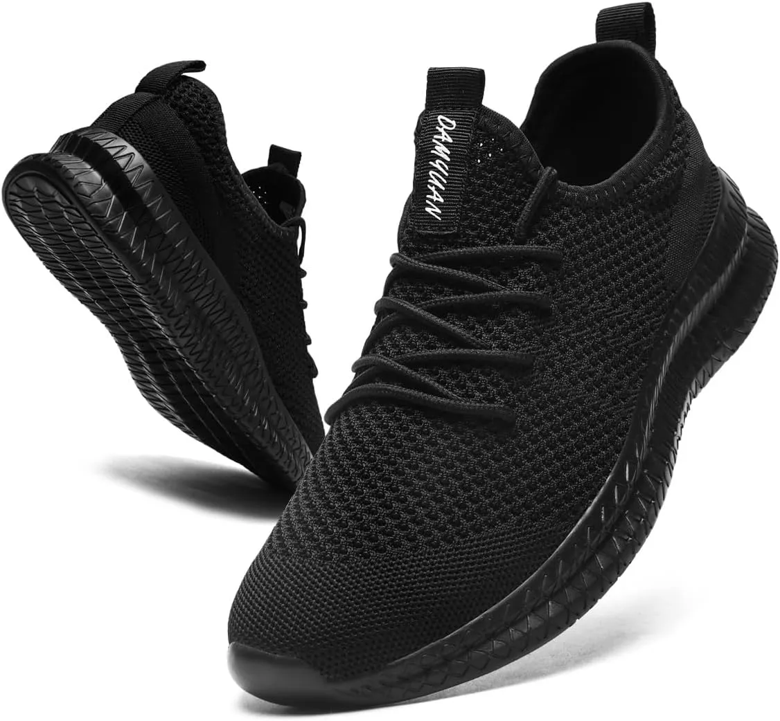 Womens Running Walking Shoes Tennis Slip On Fashion Sneakers Women Sport Workout Gym Shoes Womens Athletic Hiking Nurse Non Slip Lightweight Breathable Shoes