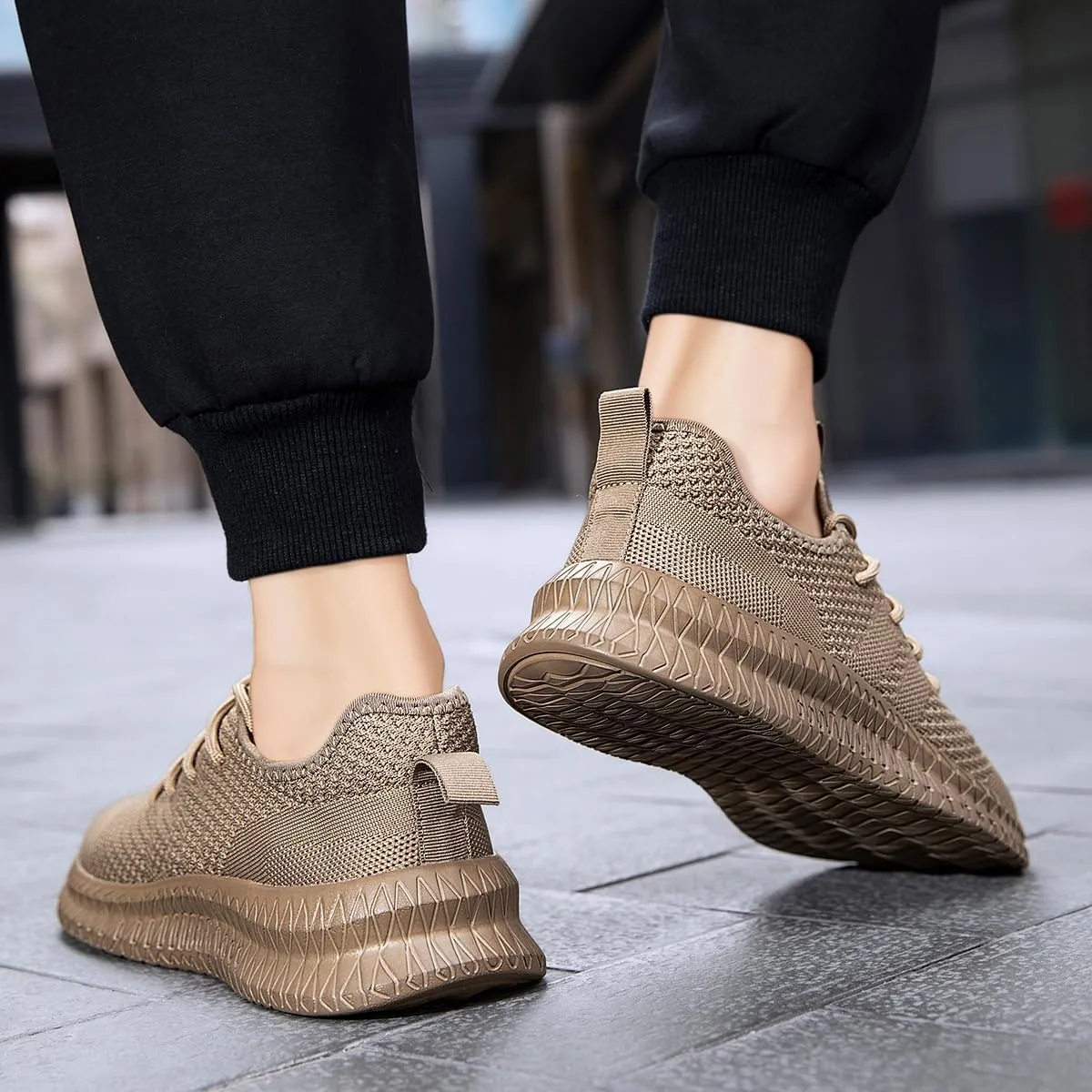Womens Running Walking Shoes Tennis Slip On Fashion Sneakers Women Sport Workout Gym Shoes Womens Athletic Hiking Nurse Non Slip Lightweight Breathable Shoes
