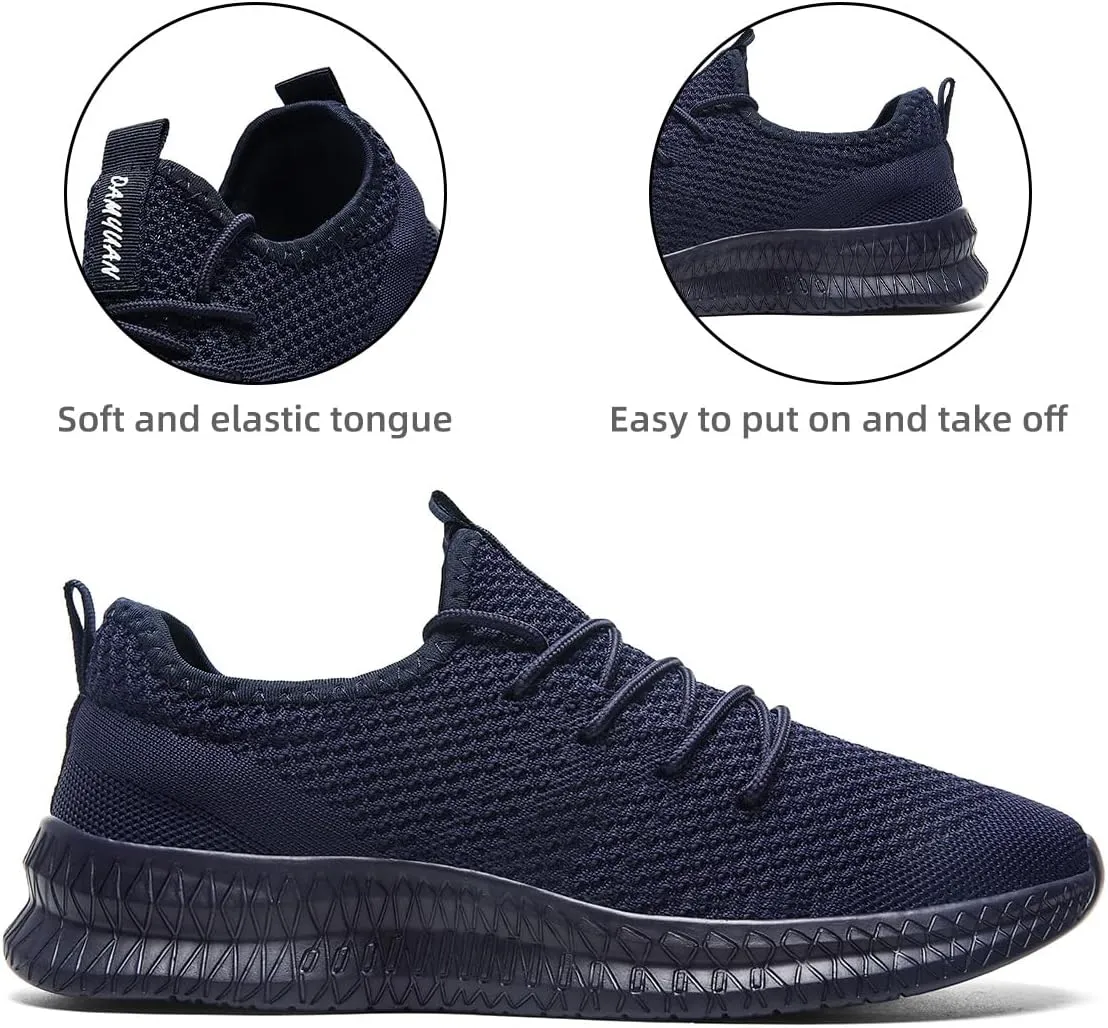 Womens Running Walking Shoes Tennis Slip On Fashion Sneakers Women Sport Workout Gym Shoes Womens Athletic Hiking Nurse Non Slip Lightweight Breathable Shoes