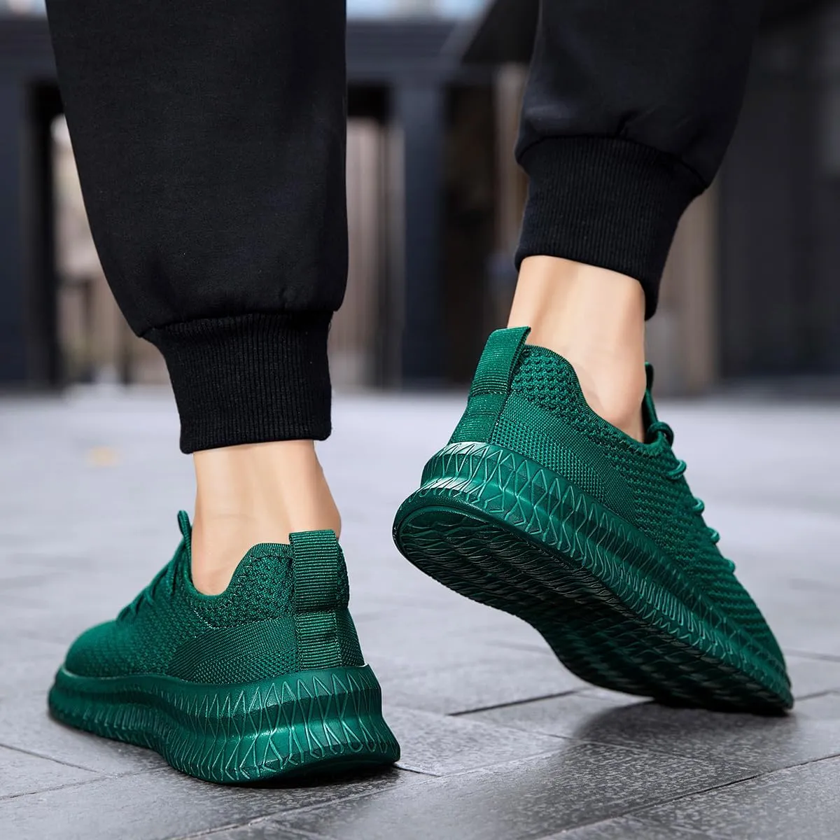 Womens Running Walking Shoes Tennis Slip On Fashion Sneakers Women Sport Workout Gym Shoes Womens Athletic Hiking Nurse Non Slip Lightweight Breathable Shoes