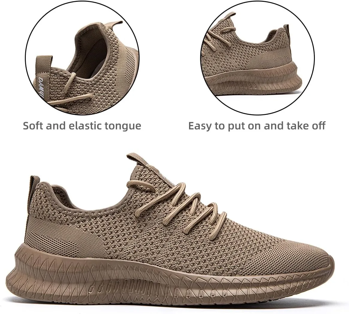 Womens Running Walking Shoes Tennis Slip On Fashion Sneakers Women Sport Workout Gym Shoes Womens Athletic Hiking Nurse Non Slip Lightweight Breathable Shoes