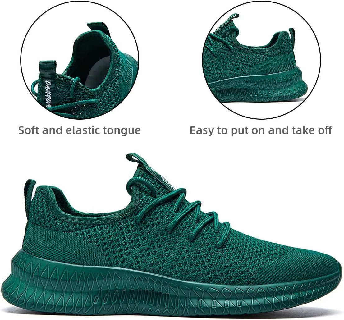 Womens Running Walking Shoes Tennis Slip On Fashion Sneakers Women Sport Workout Gym Shoes Womens Athletic Hiking Nurse Non Slip Lightweight Breathable Shoes