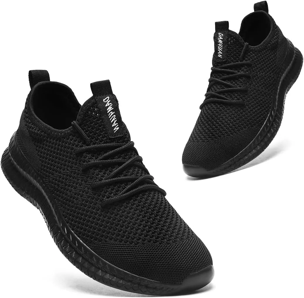 Womens Running Walking Shoes Tennis Slip On Fashion Sneakers Women Sport Workout Gym Shoes Womens Athletic Hiking Nurse Non Slip Lightweight Breathable Shoes