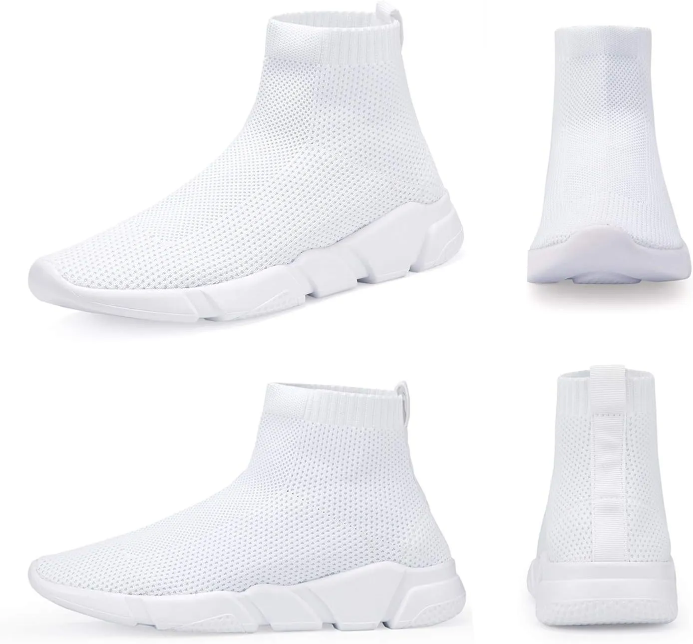 Women's Slip On Socks Sneakers Walking Shoes Running Tennis Athletic Gym Workout Non Slip Athletic Fashion Sneakers