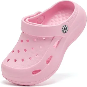 WOUEOI Boys Girls Garden Shoes Toddler Cartoon Slides Sandals Kids Clogs