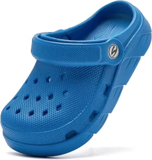 WOUEOI Boys Girls Garden Shoes Toddler Cartoon Slides Sandals Kids Clogs