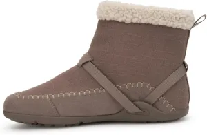 Xero Shoes Ashland Women’s Fall Boots, Vegan Casual Boots with a Soft Hemp Upper and a Cozy Faux Shearling Collar