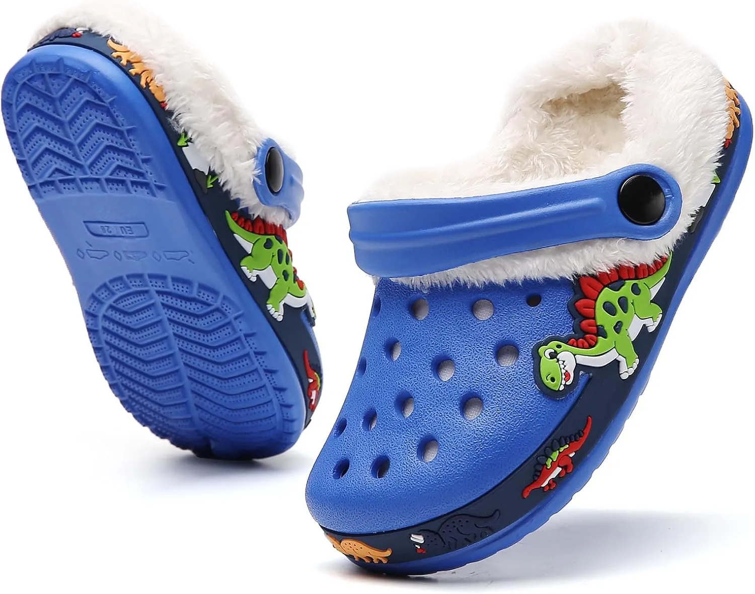 YUKTOPA Boys Girls Clogs Shoes Cartoon Slides Sandals Toddler Little Kid's Slip-on Garden Shoes Lightweight Beach Pool Shower Slippers