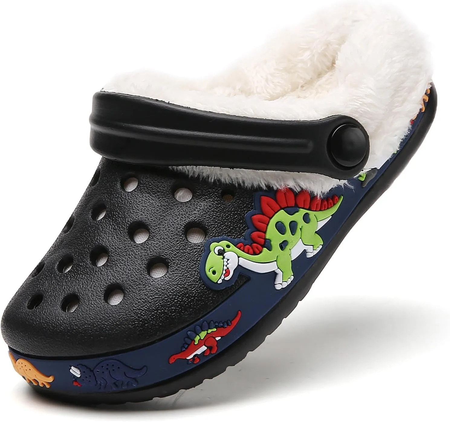 YUKTOPA Boys Girls Clogs Shoes Cartoon Slides Sandals Toddler Little Kid's Slip-on Garden Shoes Lightweight Beach Pool Shower Slippers